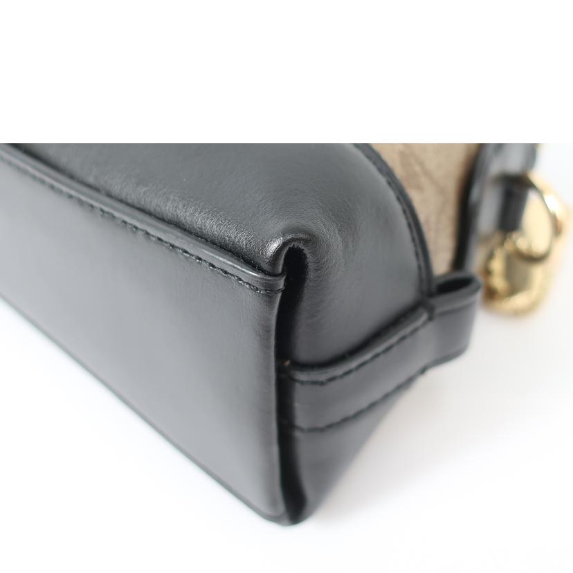 COACH コーチ/シグネチャードーム ショルダーバッグ ブラック 黒/F76674//F1981/Aランク/65