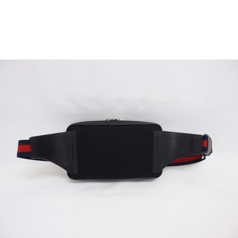 GUCCI グッチ ベルトバッグ ウエストバッグ/GGスプリーム/ボディバッグ/ブラック/474283//200***/Aランク/04