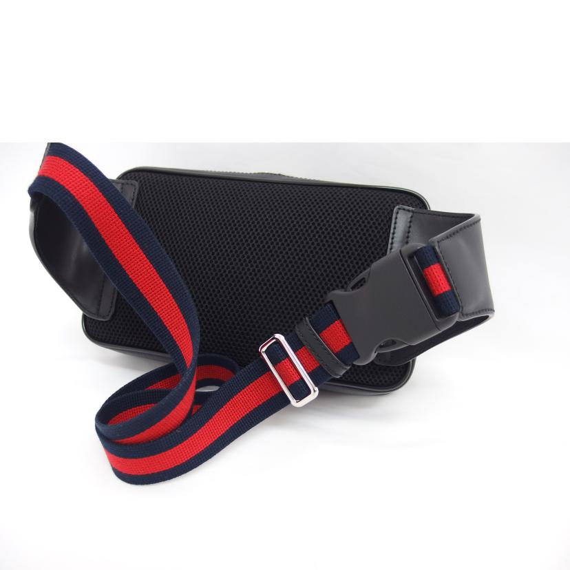 GUCCI グッチ ベルトバッグ ウエストバッグ/GGスプリーム/ボディバッグ/ブラック/474283//200***/Aランク/04