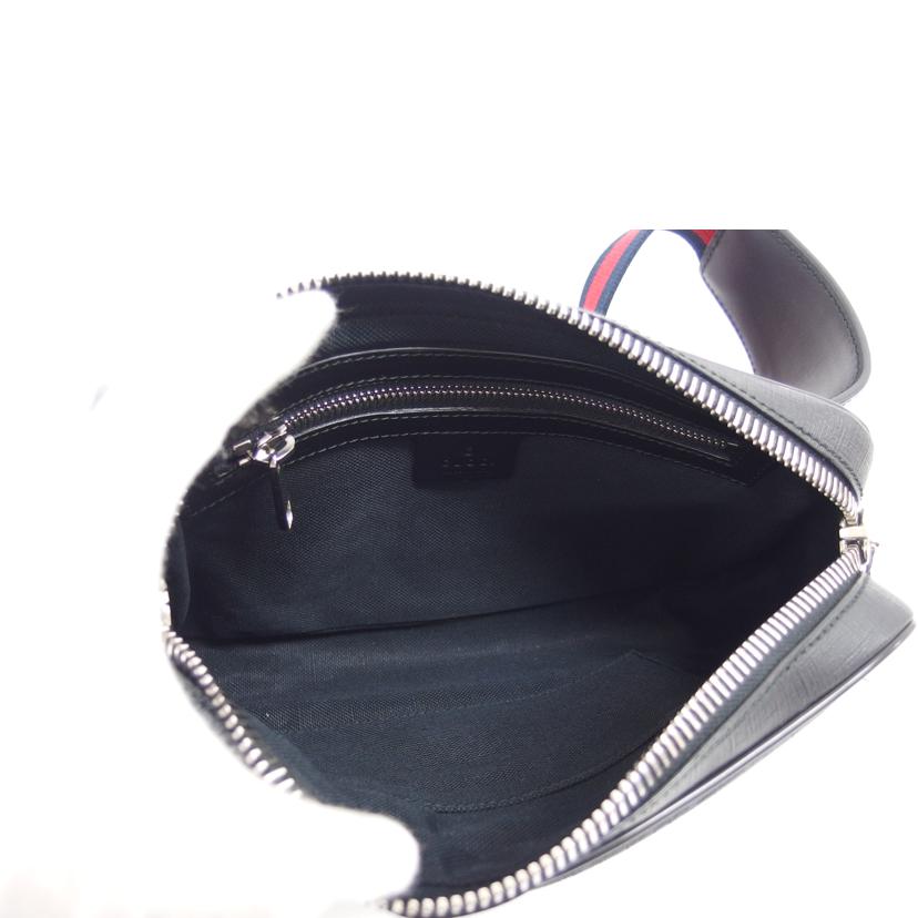 GUCCI グッチ ベルトバッグ ウエストバッグ/GGスプリーム/ボディバッグ/ブラック/474283//200***/Aランク/04