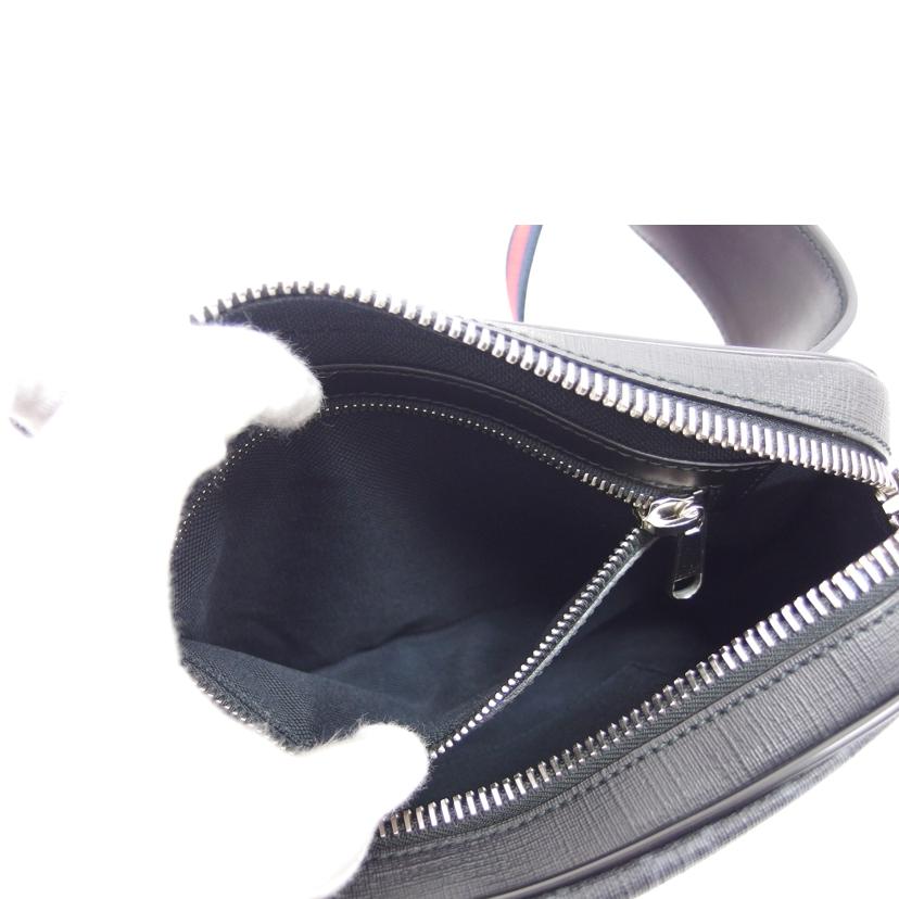 GUCCI グッチ ベルトバッグ ウエストバッグ/GGスプリーム/ボディバッグ/ブラック/474283//200***/Aランク/04