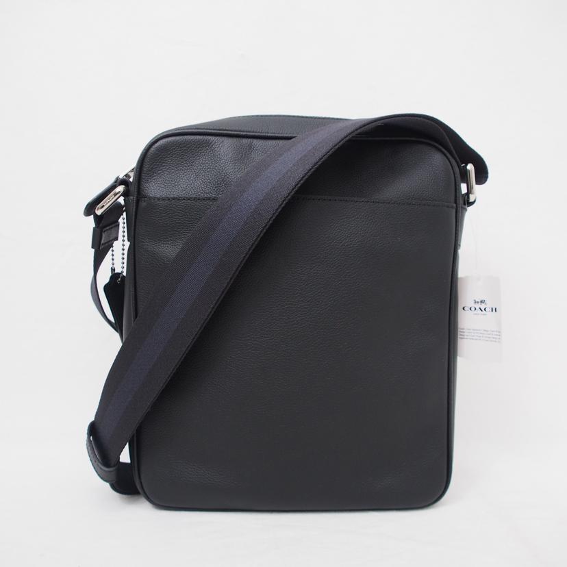 COACH コーチ/スムースレザー斜め掛けショルダー/黒/F54782//L1780/Aランク/78