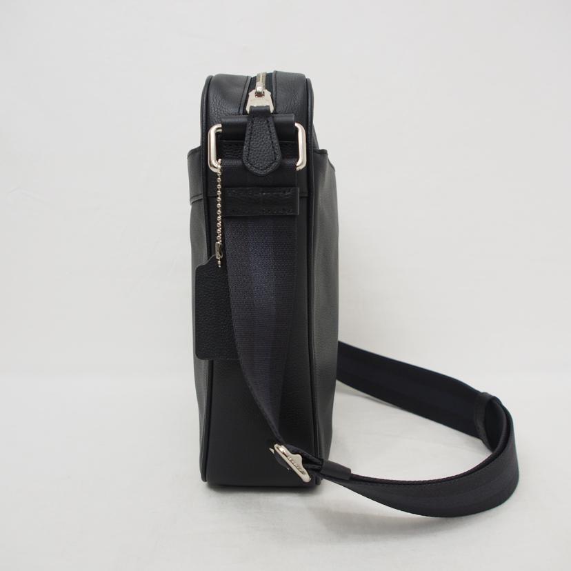 COACH コーチ/スムースレザー斜め掛けショルダー/黒/F54782//L1780/Aランク/78
