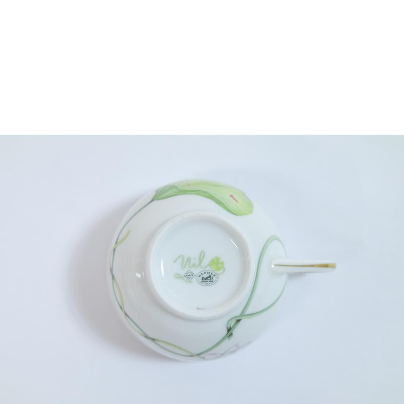 /HERMESナイルの庭カップ&ソーサー//SAランク/71