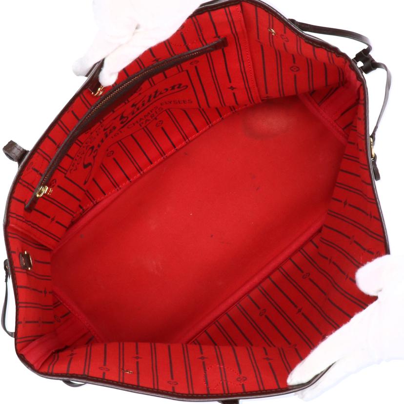 LOUIS VUITTON ルイヴィトン ルイ・ヴィトン ビトン ダミエ・エベヌ 市松模様 ブラウン 茶 ショルダーバッグ ハンドバッグ トートバッグ ブラウン メンズ レディース 定番 人気 LV 斜め掛け 肩がけ/旧型ネヴァーフルMM/ダミエ/エベヌ/N51105//SP4***/Bランク/93