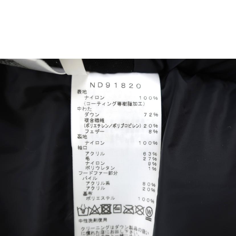 THE NORTH FACE ザ・ノースフェイス/サザンクロスパーカ SOUTHERN CROSS PARK ダウンジャケット/ND91820//Aランク/65