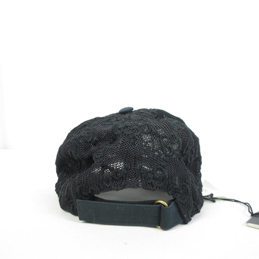 GUCCI グッチ/エンブロイメダリー メッシュベースボールキャップ/579155 3HH87//Aランク/70