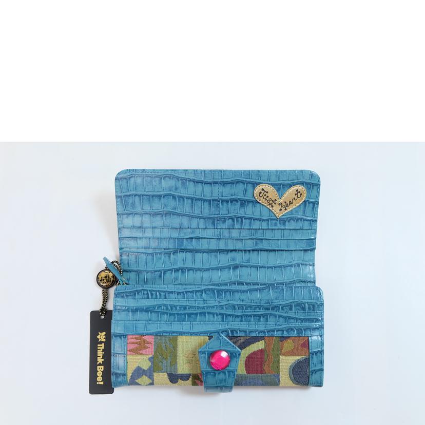 Think Bee! シンクビー/Think Bee! リッピマルチカラー長財布/2892-01//SAランク/71