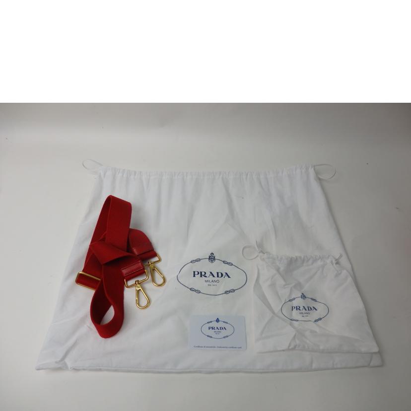 PRADA プラダ/カナパ/2wayバッグ/ROSSO/1BG439//204/ABランク/84