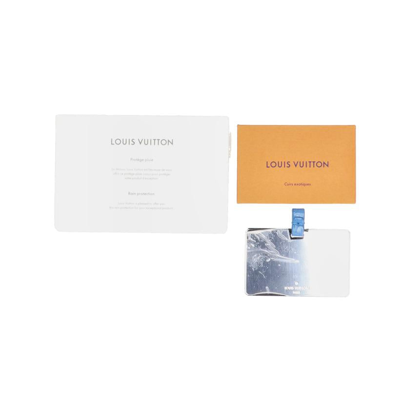 LV ルイヴィトン/ツイストMM/アリゲーター/ブルー//AS5***/ABランク/75