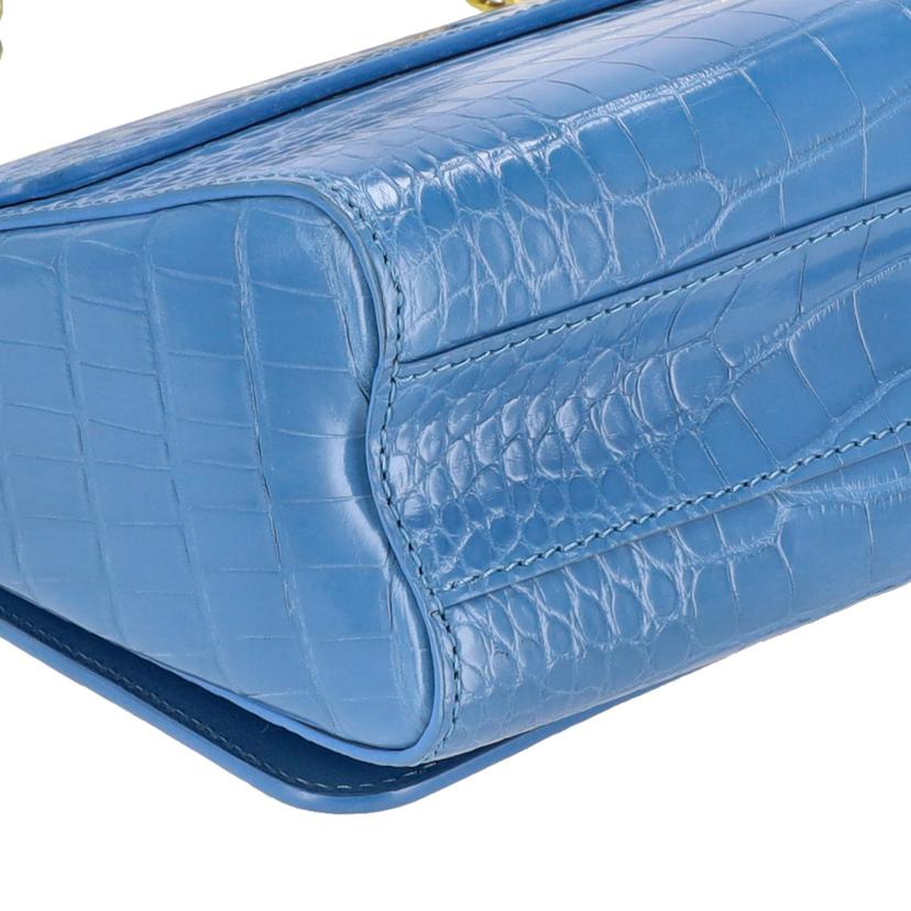 LV ルイヴィトン/ツイストMM/アリゲーター/ブルー//AS5***/ABランク/75