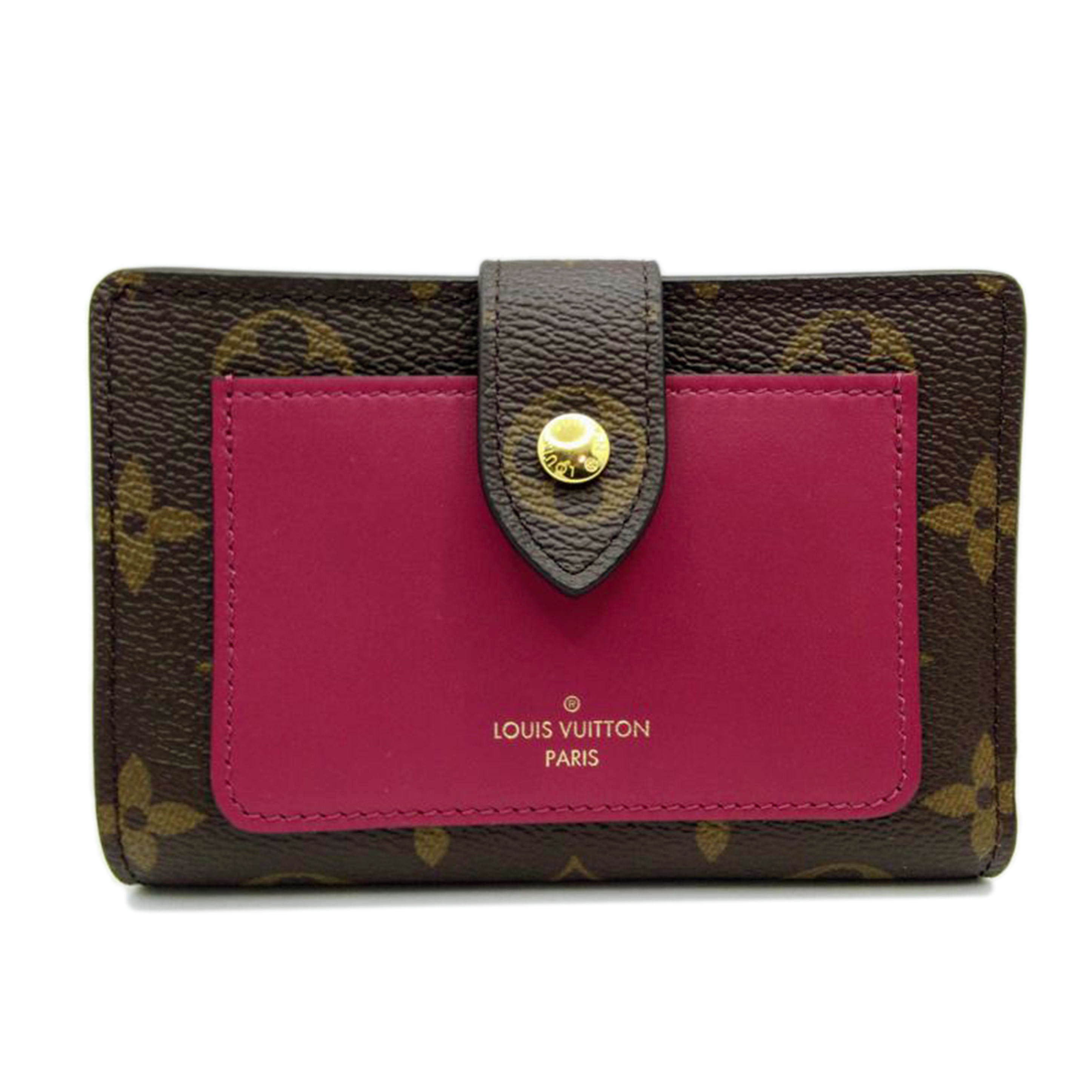 LV /ポルトフォイユ・ジュリエット/モノグラム/フューシャ/M69433//RFIDタグ/SAランク/15