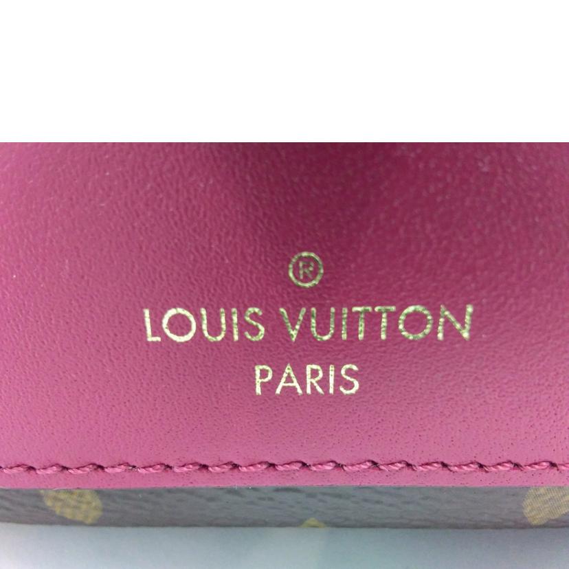 LV /ポルトフォイユ・ジュリエット/モノグラム/フューシャ/M69433//RFIDタグ/SAランク/15