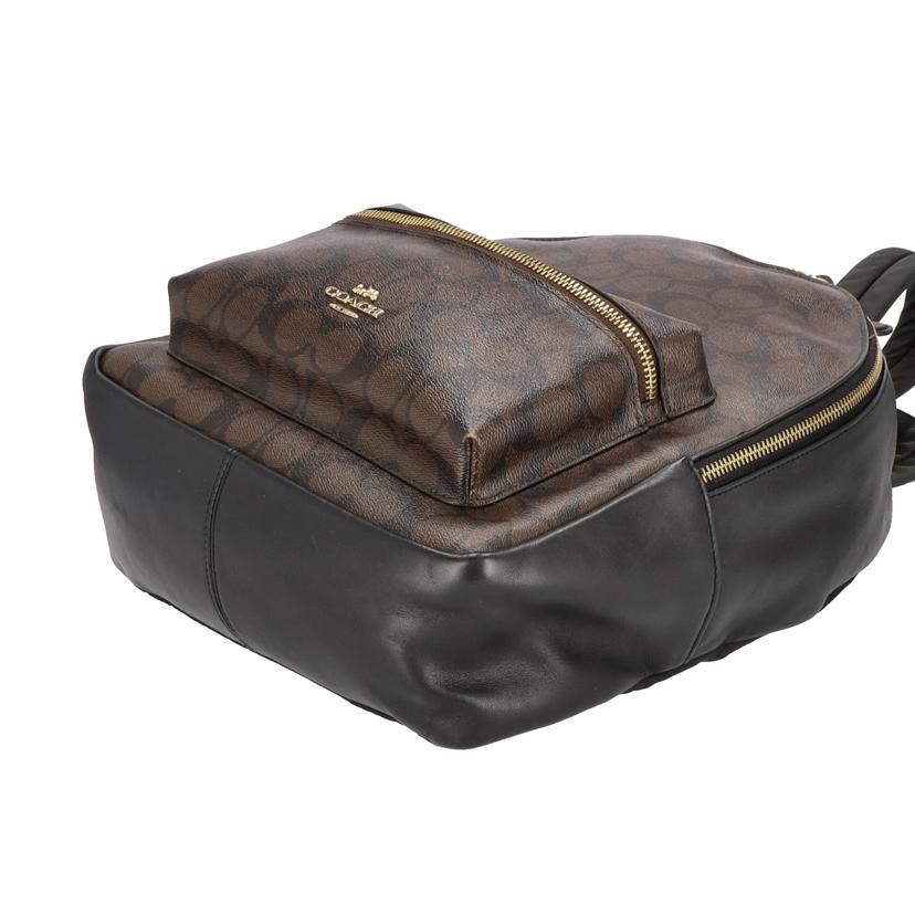 COACH コーチ/チャーリーシグネチャーPVCレザーバックパック/F32200//ABランク/75