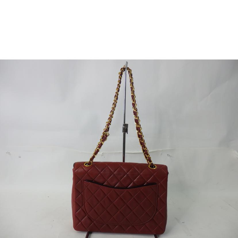 CHANEL シャネル/ココマークマトラッセショルダーバッグ/赤×黒/ゴールド金具//127****/ABランク/84