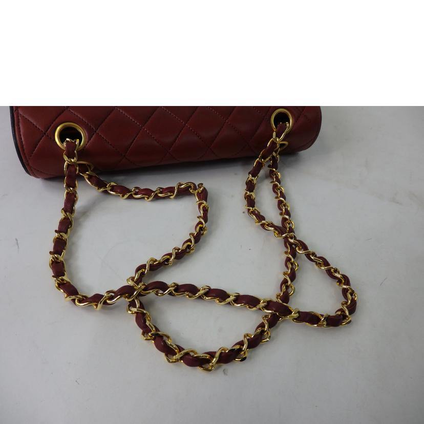 CHANEL シャネル/ココマークマトラッセショルダーバッグ/赤×黒/ゴールド金具//127****/ABランク/84