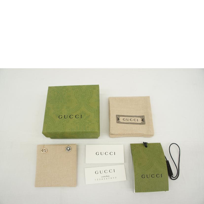GUCCI グッチ/ダブルGフラワースタッズピアス//Aランク/05