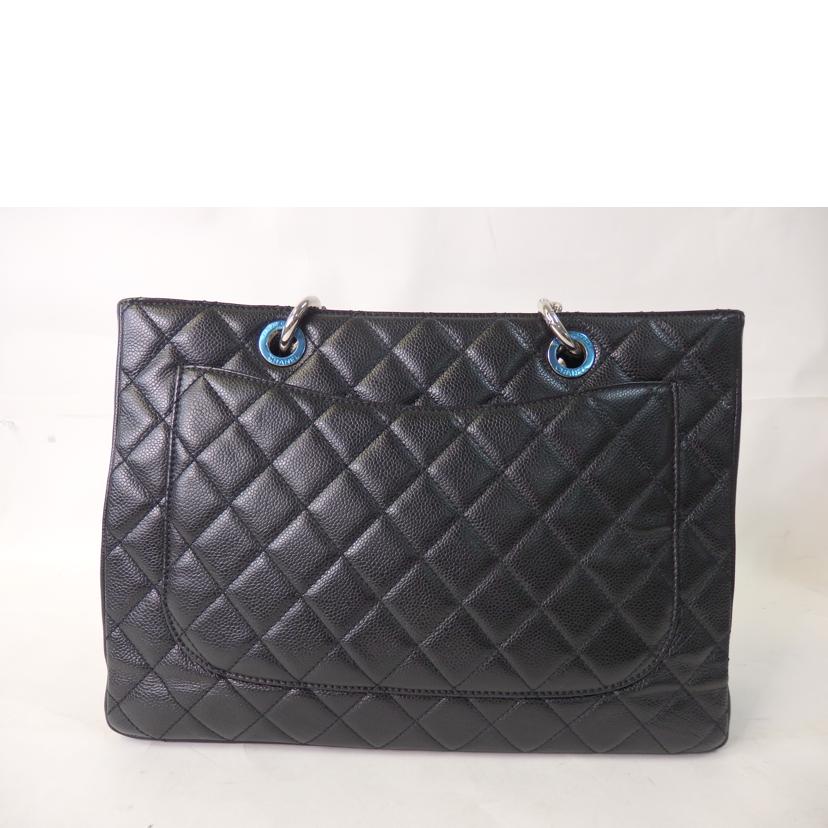 CHANEL シャネル/GSTトート/ココマーク/キャビアスキン/黒/シルバー金具/A50995//179*****/Aランク/84