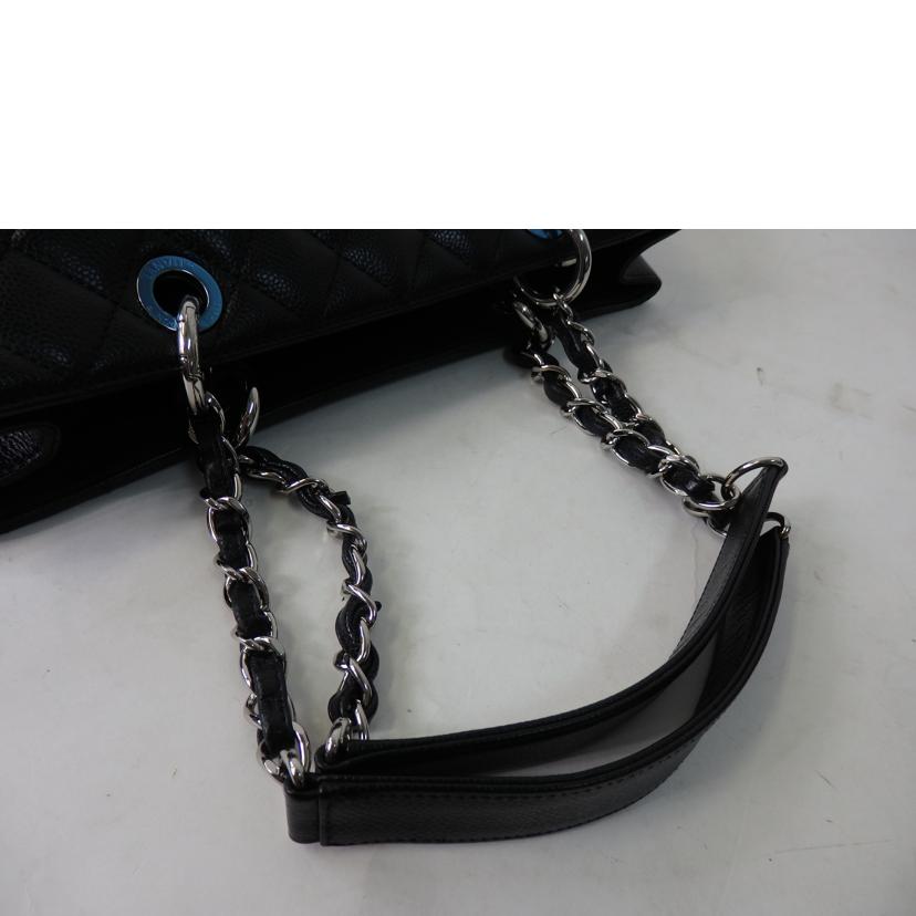 CHANEL シャネル/GSTトート/ココマーク/キャビアスキン/黒/シルバー金具/A50995//179*****/Aランク/84