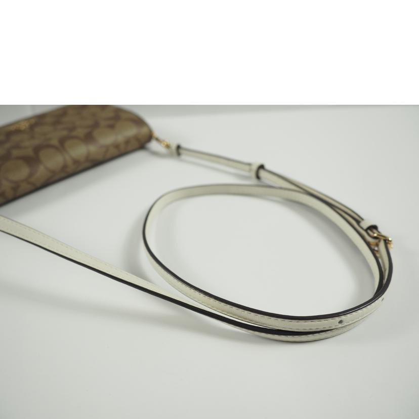 COACH コーチ/マルチショルダーB/シグネチャー/カーキx白/3036//ABランク/79