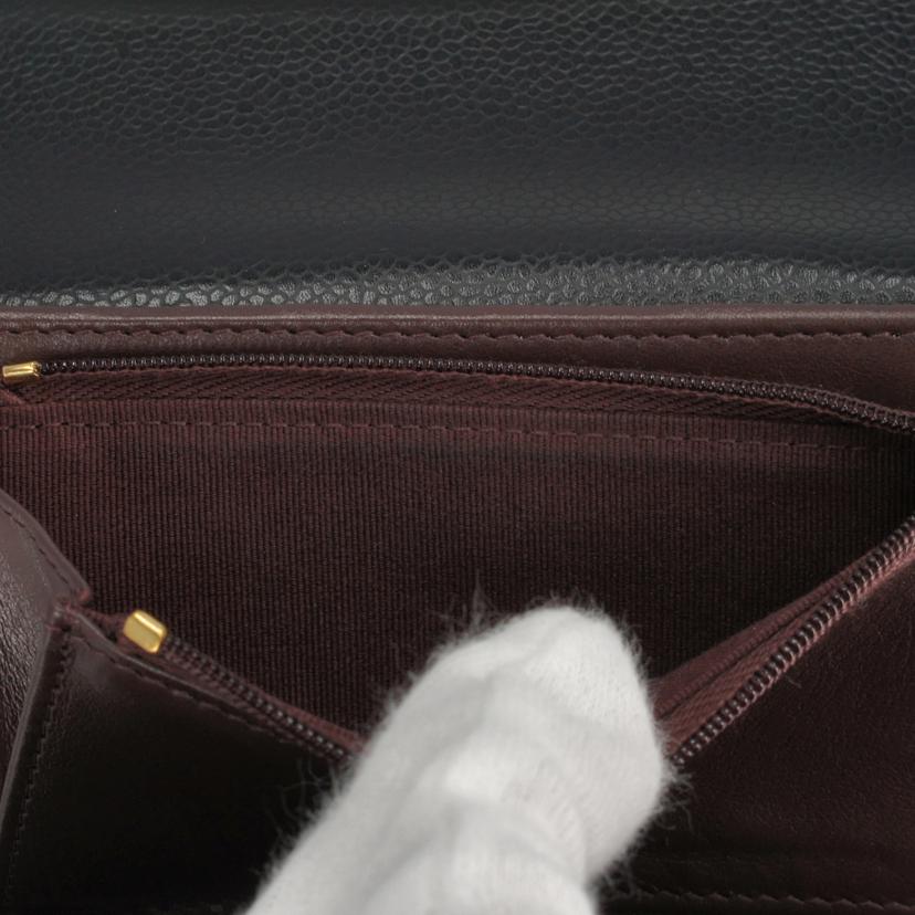 CHANEL シャネル/マトラッセ/キャビアスキン/三つ折り財布/AP0232//319*****/SAランク/01