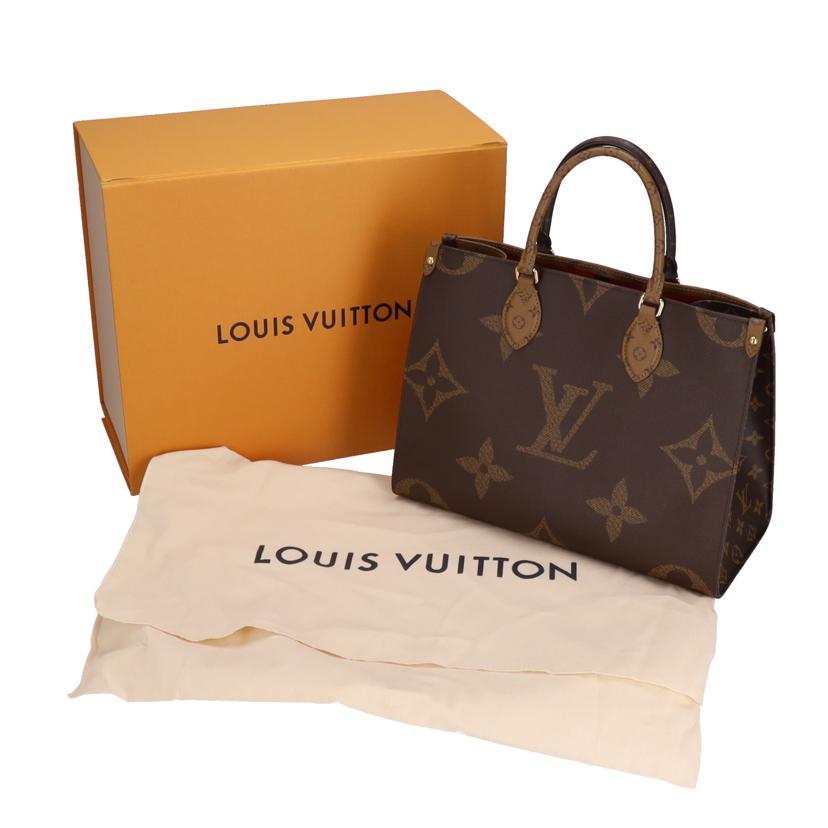 LOUIS VUITTON ルイヴィトン/オンザゴーMM/モノグラムジャイアント/リバース/M45321//RFI*/SAランク/91
