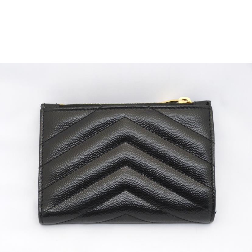 SAINT LAURENT サンローラン/2つ折り財布/575974 BOW01 1000//ABランク/03