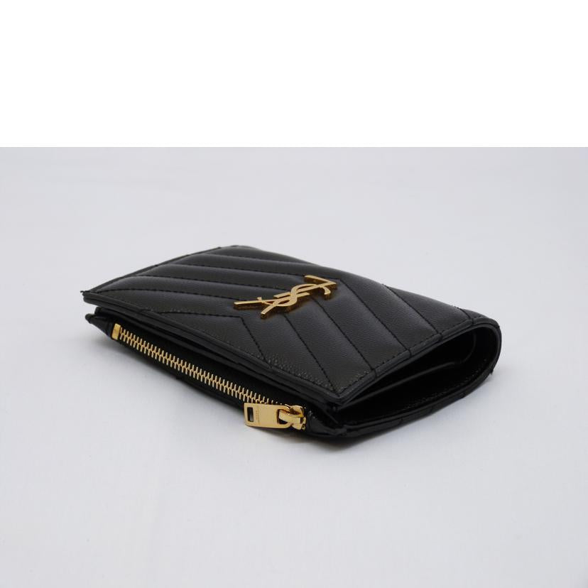 SAINT LAURENT サンローラン/2つ折り財布/575974 BOW01 1000//ABランク/03