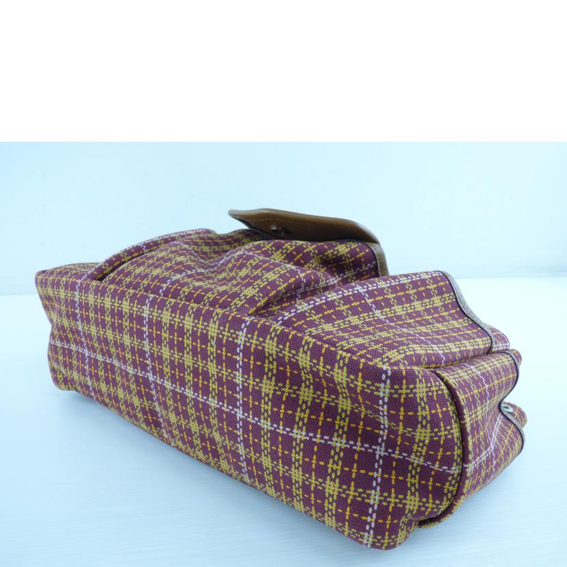 GUCCI グッチ/チェック柄チルドレンズトートバッグ/628159//525***/ABランク/64