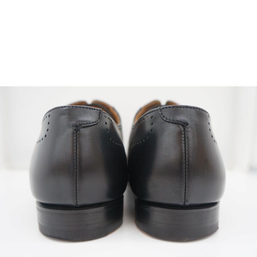 BROOKS BROTHERS PEAL&CO ブルックスブラザーズ ピール&カンパニー/パンチドキャップカーフシューズ BLK/31814//ABランク/09