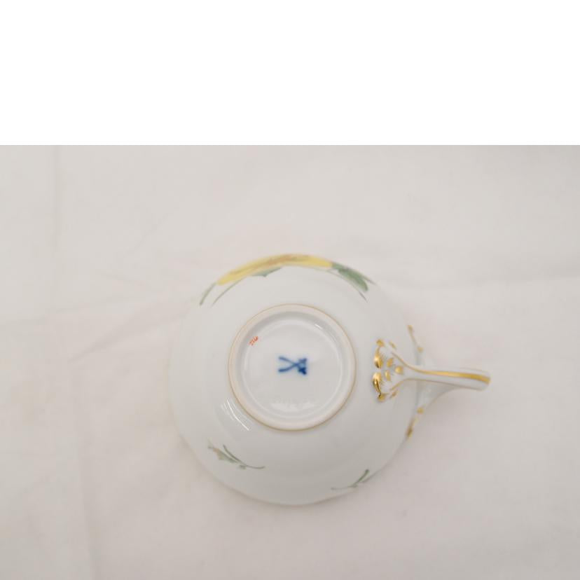 Meissen マイセン/イエローローズ コーヒーカップアンドソーサー/020610//SAランク/69
