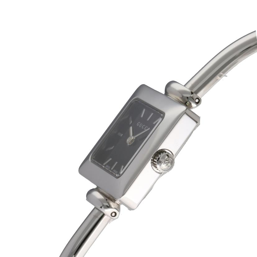 GUCCI グッチ/バングルウォッチ 黒文字盤/SS/クォーツ/1900L//165*****/ABランク/01