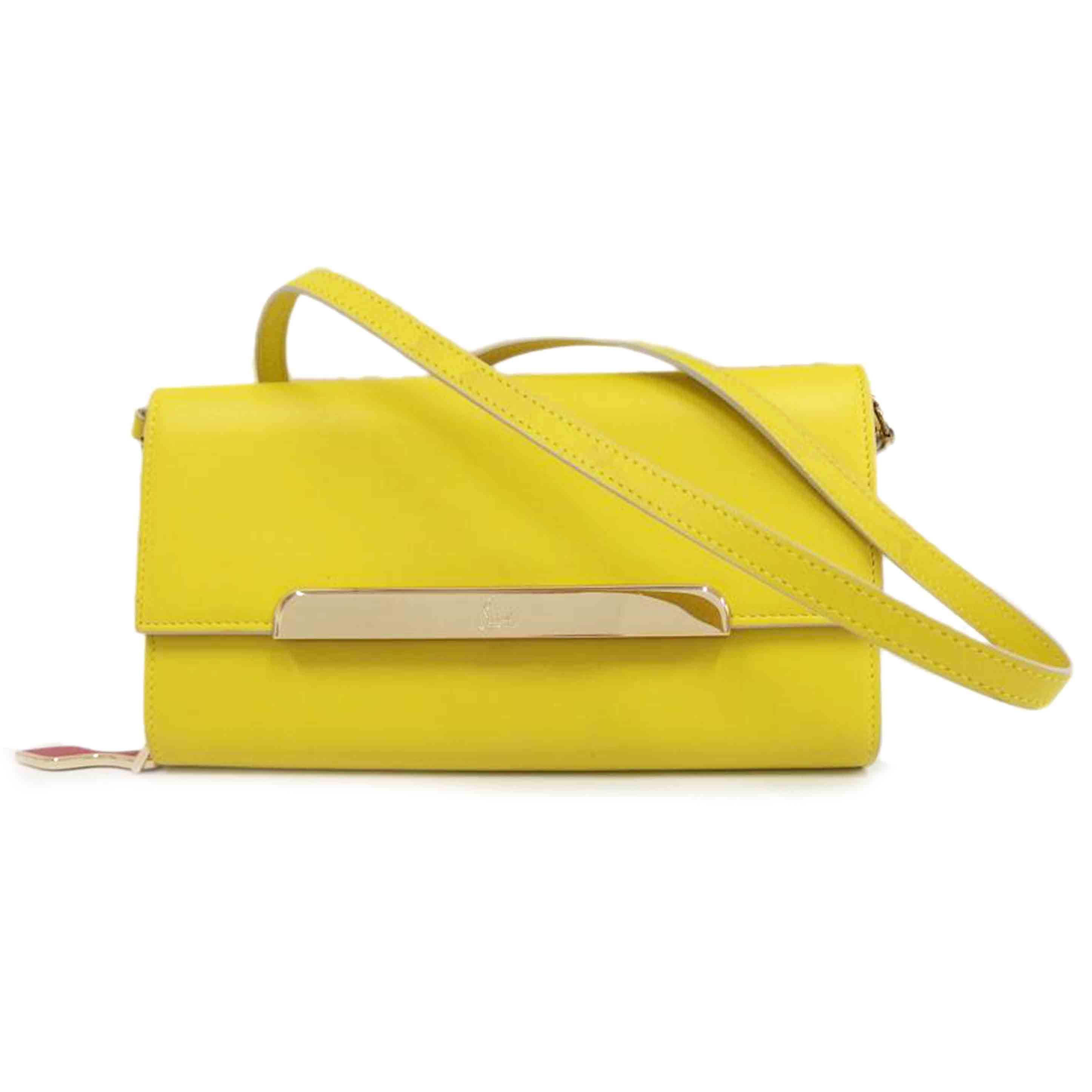 C.Louboutin クリスチャンルブタン/ラウンドファスナーチェーンウォレット/3145147//Aランク/82