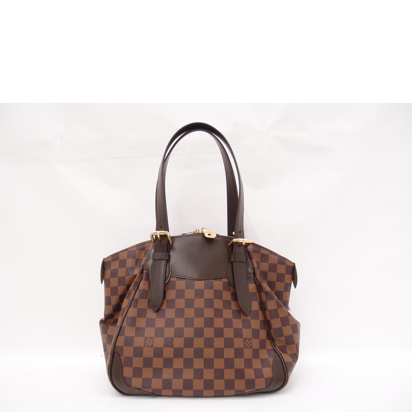 LOUIS VUITTON ルイヴィトン 市松模様 肩掛け レディース/ヴェローナMM/ダミエ・エベヌ/N41118//DU3137/SAランク/69