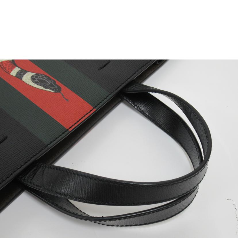 GUCCI/トートバック/シェリーライン・スネーク/431336//498492/Aランク/63