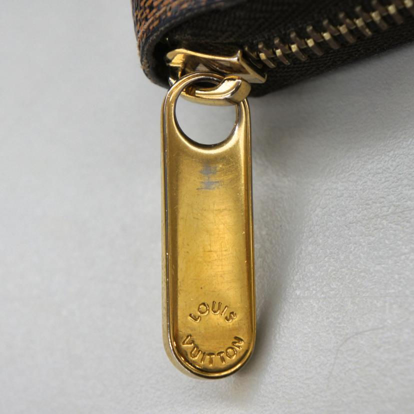 LV ルイ・ヴィトン/旧型ジッピー・ウォレット/ダミエ/エベヌ/N60015//CA0***/ABランク/05