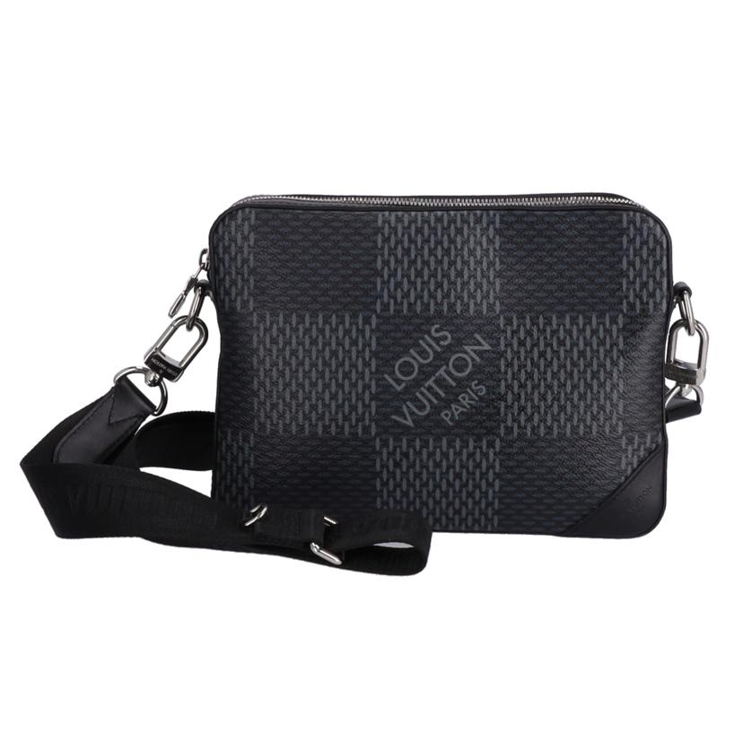 LOUIS VUITTON ルイヴィトン/トリオ・メッセンジャー/ダミエ・グラフィット/N50017//RFI*/ABランク/91