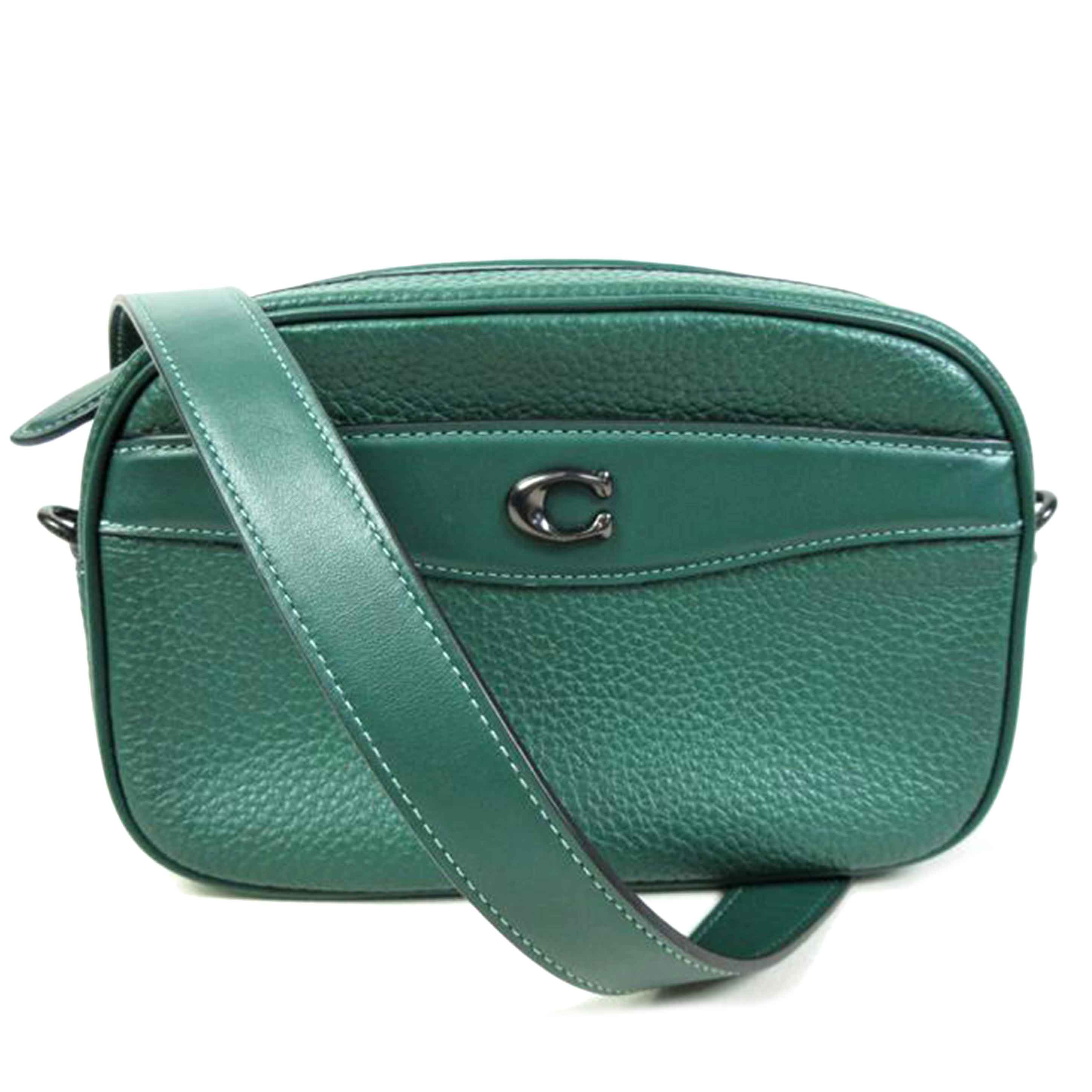 COACH コーチ/レザー カメラバッグ/CC386//E22**/Aランク/70