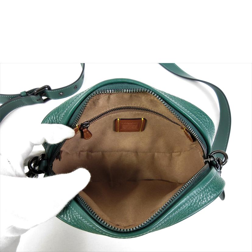 COACH コーチ/レザー カメラバッグ/CC386//E22**/Aランク/70