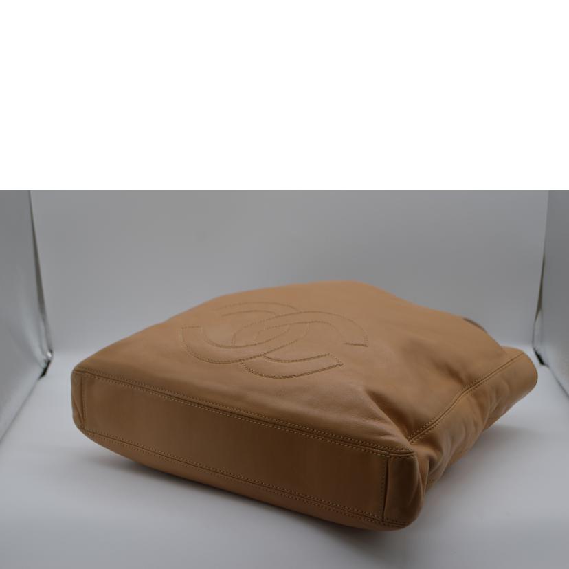 CHANEL シャネル/ココマークソフトカーフレザートート/ブラウン//5314160/Bランク/89