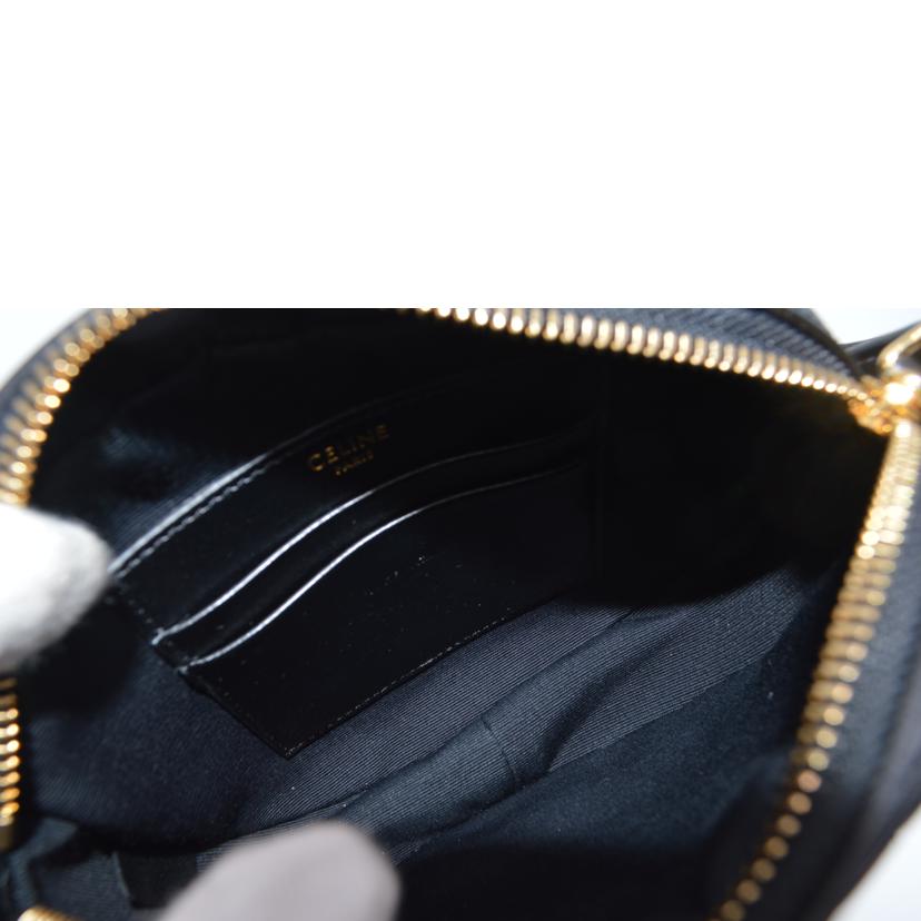 CELINE セリーヌ/Cチャームスモールキルティングレザーショルダー/188363BFH//S-CE-0129/SAランク/89