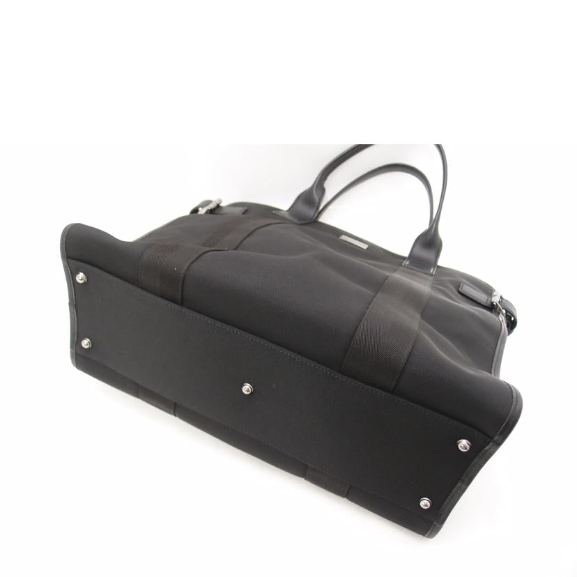 GUCCI グッチ ビジネスバック ハンドバッグ トートバッグ 黒 A4対応 メンズ レディース/ナイロンレザートート/ブラック/115517//214***/Aランク/69