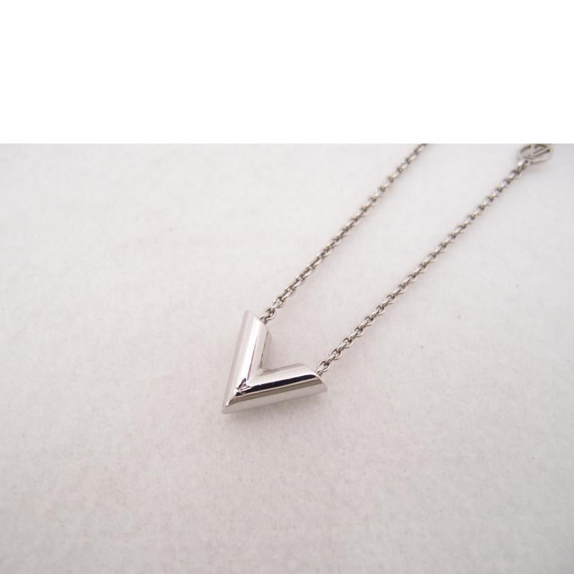 LOUIS VUITTON ルイヴィトン ペンダント アクセサリー ジュエリー /エッセンシャルV・ネックレス/45cm/シルバー/M63197//LE1252/ABランク/69