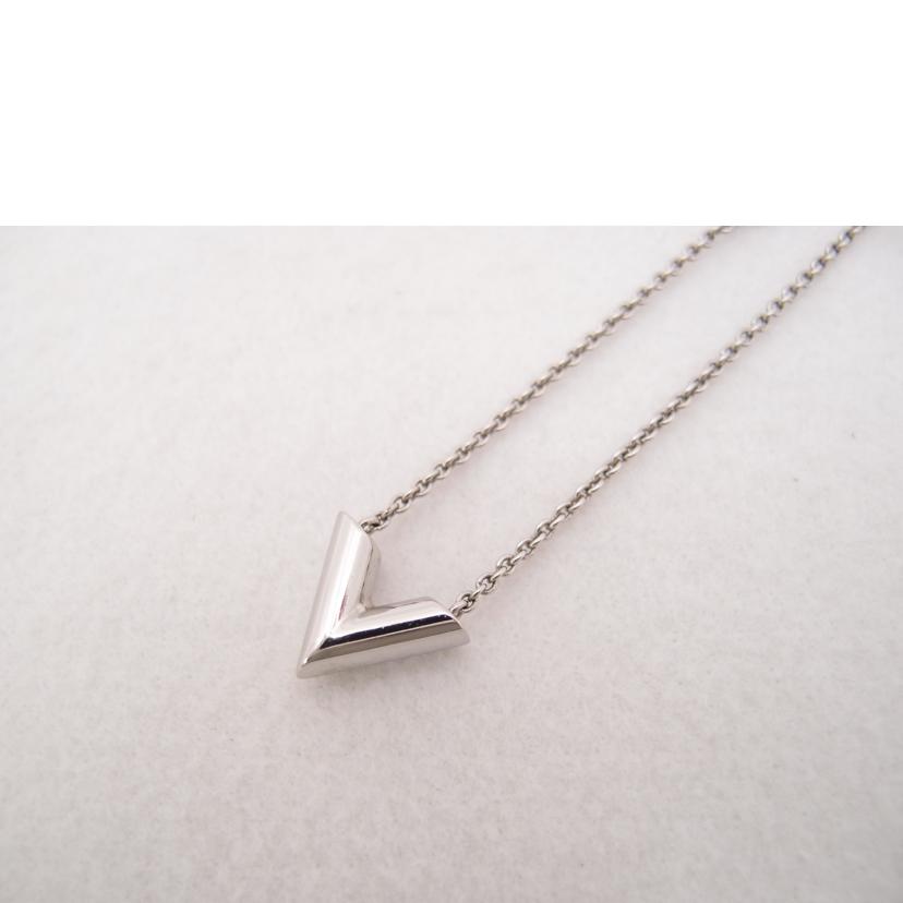 LOUIS VUITTON ルイヴィトン ペンダント アクセサリー ジュエリー /エッセンシャルV・ネックレス/45cm/シルバー/M63197//LE1252/ABランク/69