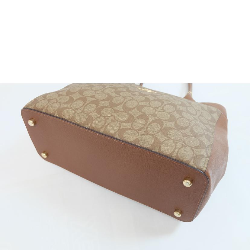 COACH コーチ/ラグジュアリーシグネチャーケイシートート/F31475//D1881/Aランク/71