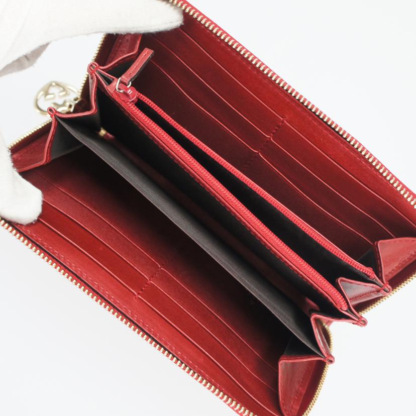 GUCCI グッチ/ラブリー/ラウンドファスナー長財布/308005//214*/Aランク/91