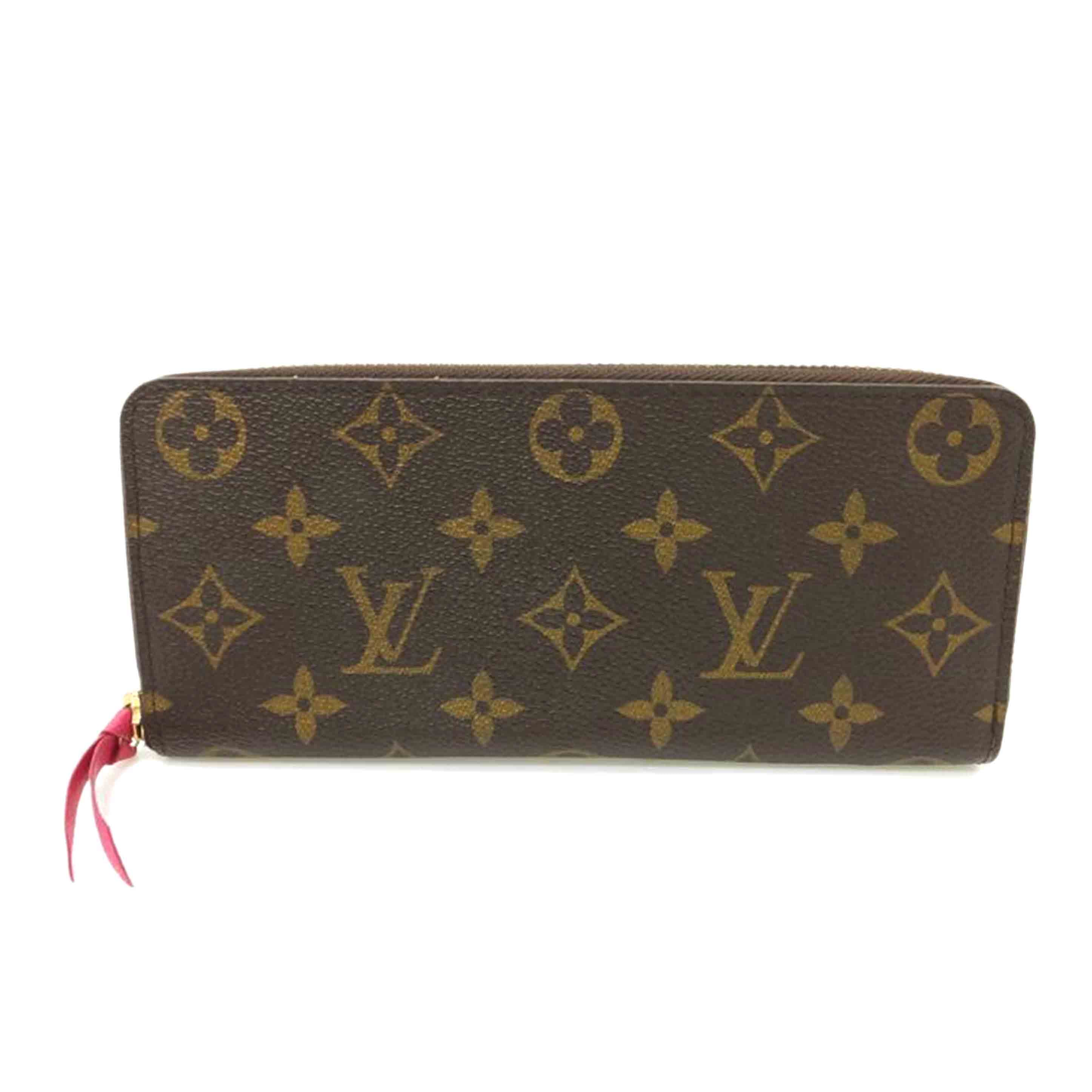 LV ルイヴィトン/ポルトフォイユ・クレマンス/モノグラム/M42119//GI1***/Bランク/88