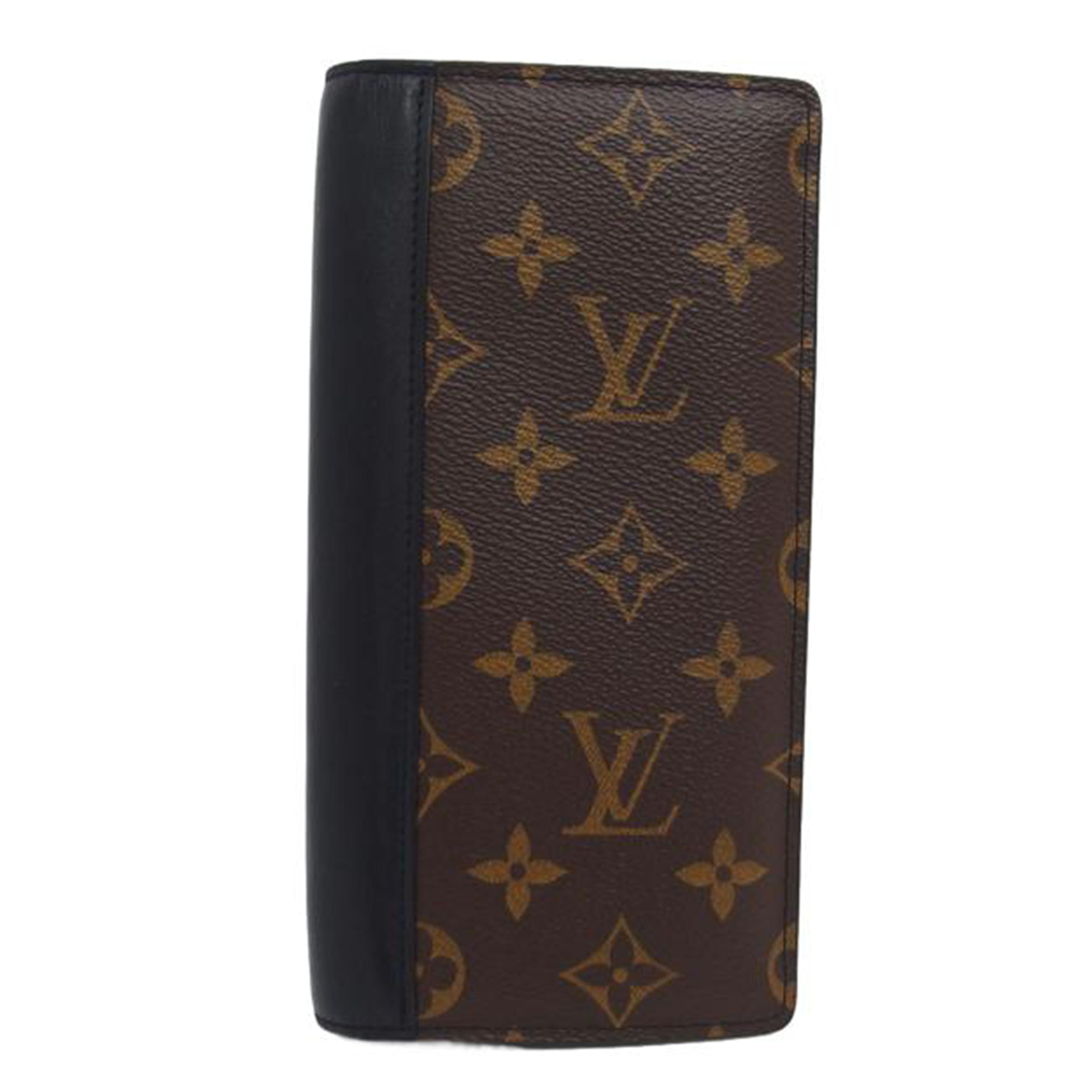 LV ルイ・ヴィトン 二つ折り長財布/ポルトフォイユ・ブラザ/モノグラム/マカサー/M69410//RA3***/Aランク/04