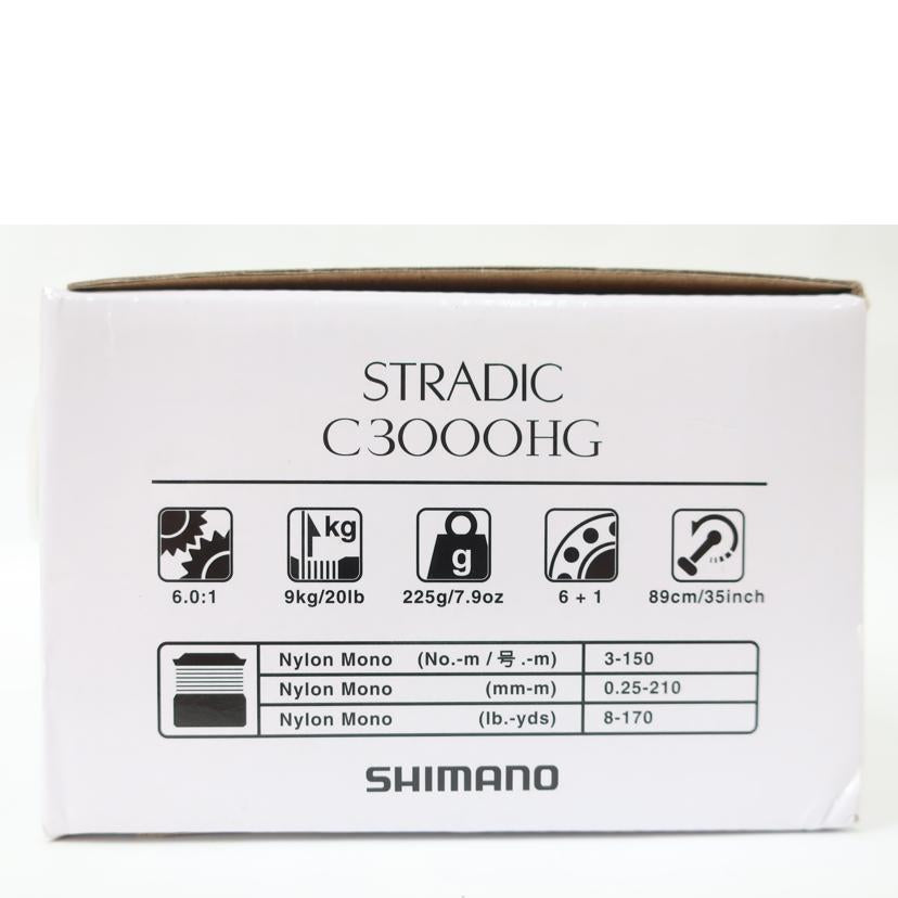 SHIMANO シマノ/スピニングリール STRADIC C3000HG ストラディック/04019//5SF27E034/Bランク/65