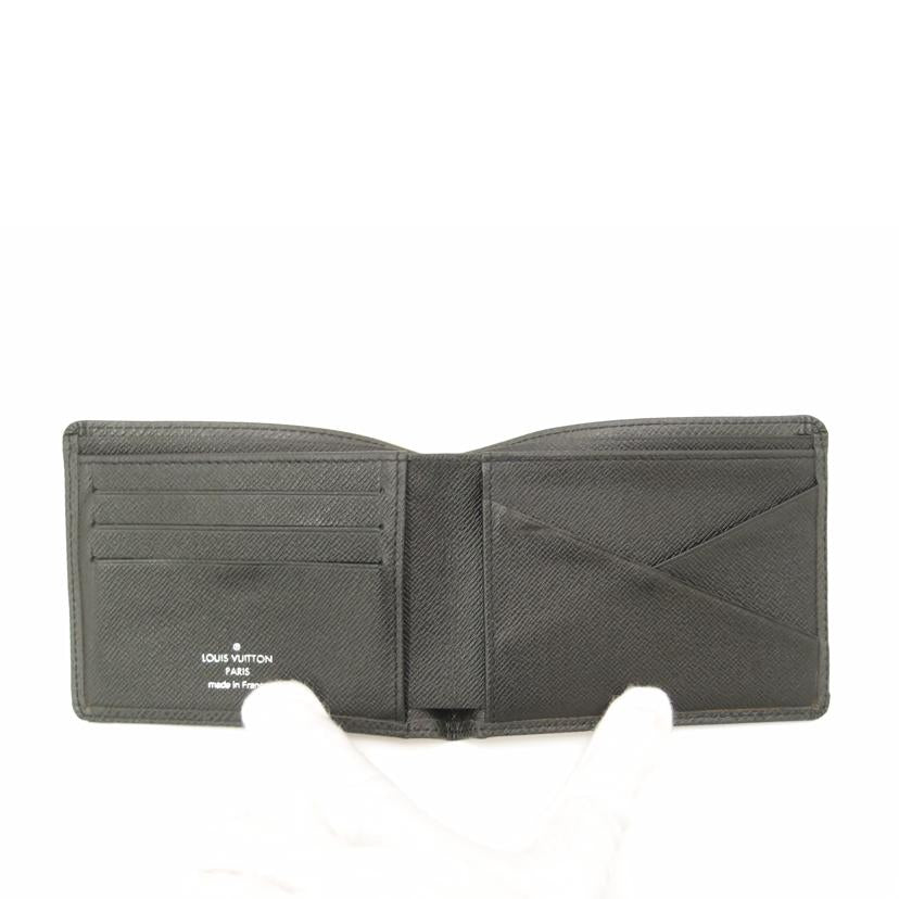 LOUIS VUITTON ルイ・ヴィトン/ポルトフォイユ・ミュルティプル/タイガ/ノワール/M30295//CT1005/Aランク/69